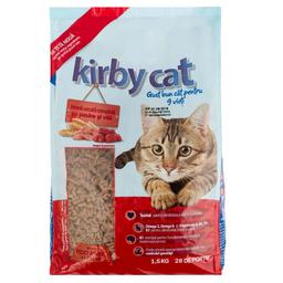Сухий корм для котів Kirby Cat, курка та яловичина, 1,5 кг (101106)