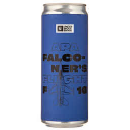 Пиво Underwood Brewery Falconer’s Flight APA F16, світле, нефільтроване, 4,5%, з/б, 0,33 л