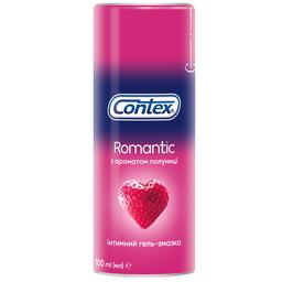 Интимный гель-смазка Contex Romantic с ароматом клубники (лубрикант), 100 мл (8159537)
