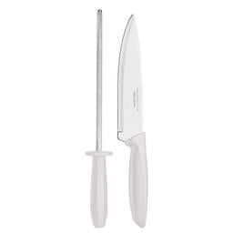 Наборы ножей Tramontina Plenus, 2 предмета, light grey (23498/311)