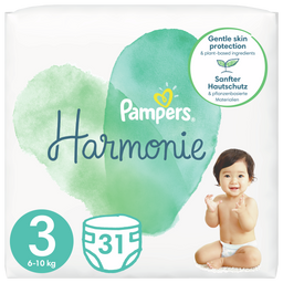 Підгузки Pampers Harmonie 3 (6-10 кг), 31 шт.