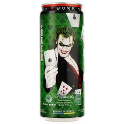 Пиво Mikki Brew Joker, светлое, нефильтрованное, 8%, ж/б, 0,33 л
