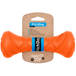 Игровая гантель для апортировки PitchDog, 19х7 см, оранжевый (62394)