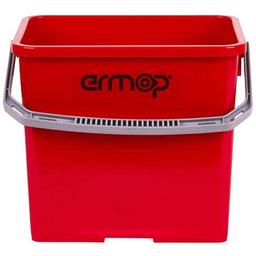 Ведро Ermop Professional пластиковое красное 6 л
