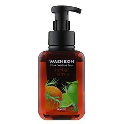 Пена-мыло для рук Wash Bon с ароматом цитрусов, 500 мл (23892)