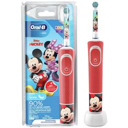 Электрическая зубная щетка Oral-B Braun Kids Mickey D100.413.2K тип 3710