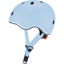 Шлем защитный детский Globber Go Up Lights с фонариком 45-51 см голубой (506-200)