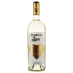 Вино Power Of Love Blanc IGP Pays D'Oc, белое, сухое, 0,75 л