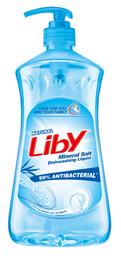 Антибактериальное средство Liby для мытья посуды, фруктов и овощей, Морская соль, 1,05 л (700565)