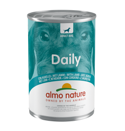 Вологий корм для собак Almo Nature Daily Menu Dog, ягня, 400 г (173)
