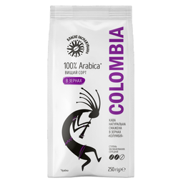 Кофе в зернах Колумбия жареный, 250 г (767847)