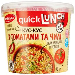 Кус-кус Жменька Quick Lunch, с томатами и чили , 70 г (822435)