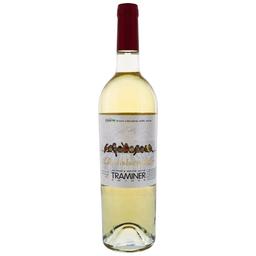 Вино Cotnar Gorobchiki Traminer, біле, напівсухе, 9-12%, 0,75 л (681389)