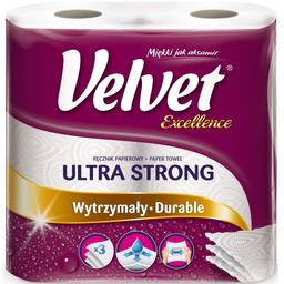 Бумажные полотенца Velvet Excellence, трехслойные, 2 рулона