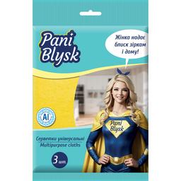 Серветки Pani Blysk універсальні 3 шт.