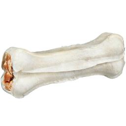 Ласощі для собак Trixie Кістка для чищення зубів Denta Fun з качкою, 12 см, 2 шт., 240 г (31392)
