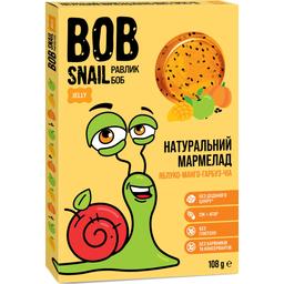 Фруктово-ягідно-овочевий мармелад Bob Snail Яблуко-Манго-Гарбуз-Чіа 108 г
