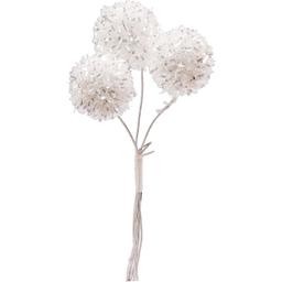 Декоративные шарики одуванчика Yes! Fun на стебле 4 см белые (974156)