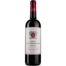 Вино Chateau des Tourelles AOP Graves 2018, червоне, сухе, 0,75 л