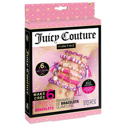 Мининабор для создания шарм-браслетов Make it Real Juicy Couture Гламурные браслеты (MR4438)
