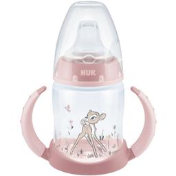 Бутылочка с ручками Nuk First Choice Bambi Disney, c силиконовой насадкой, 150 мл (3952434)