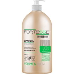 Шампунь Fortesse Professional Volume & Boost Об'єм, для тонкого волосся, з дозатором, 1000 мл