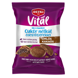 Печенье Detki Vital без сахара с какао 180 г