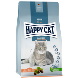 Сухой корм для взрослых кошек, обетающих в помещении Happy Cat Indoor Atlantik Lachs, со вкусом атлантического лосося, 300 г (70587)