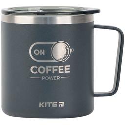 Термокружка Kite Coffee On 400 мл графит (K22-379-01-2)
