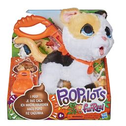 Интерактивная игрушка Hasbro FurReal Friends Большой шаловливый питомец Кошка Poopalots на поводке (E8898_E8946)