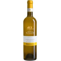 Вино Cavino Mega Spileo Moschato, біле, сухе, 13%, 0,75 л (8000019538250)