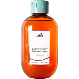 Очищающий шампунь для чувствительной кожи головы La'dor Root Re-Boot Ginger & Apple, 300 мл