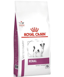 Сухий дієтичний корм для дорослих собак малих порід Royal Canin Renal Small при хронічних захворюваннях нирок, 500 г (1249005)