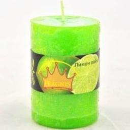 Свічка Pragnis Рустик, 5,5х8 см, зелений (CA558-LLM)