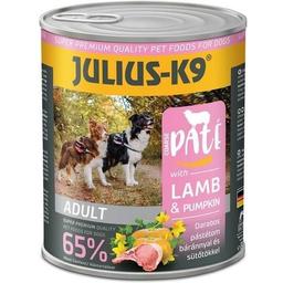 Вологий корм для собак Julius-K9 Паштет з ягням та гарбузом, 800 г