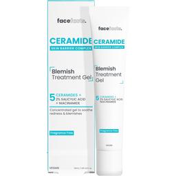 Гель для уменьшения воспалений на коже лица Face Facts Ceramide Skin Barrier Complex Blemish Treatment Gel с керамидами 50 мл