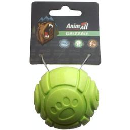 Игрушка для собак AnimAll Fun AGrizZzly Мячик с ароматом яблока зеленая