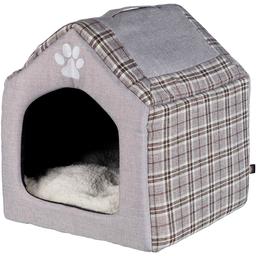 Домик для кошек Trixie Silas, 40х45х40 см, серый (36352)