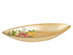Декоративна тарілка Lefard Басік, 30х11 см, золотой (39-603)