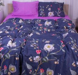 Комплект постельного белья MirSon Of Wind Flowers, сатин, 210х143 см