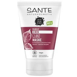 Био-экспресс-маска Sante Растительные протеины и Березовые листья, для блеска волос, 100 мл