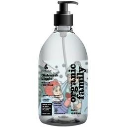 Засіб для миття посуду Purenn Organic Family Winter Fairytale Sensitive Яблуко, неароматизований, 0,5 л