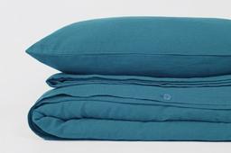 Комплект постельного белья Barine Serenity lyons blue, евростандарт, бирюзовый (svt-2000022252027)