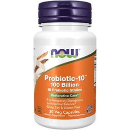 Пробиотик-10 Now 100 млрд 30 капсул