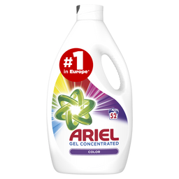 Рідкий пральний порошок Ariel Color, для білих і кольорових тканин, 2,86 л