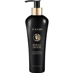 Шампунь T-LAB Professional Royal Detox Duo для королівської гладкості волосся та абсолютної детоксикації, 300 мл