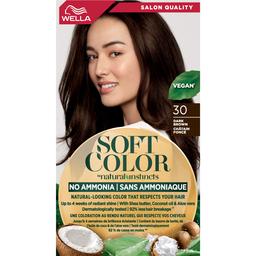 Краска для волос Wella Soft Color тон 30 Темно-коричневый (3614228865869)