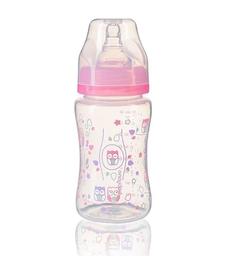 Бутылочка для кормления BabyOno, 240 мл, розовый (403)