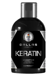 Шампунь для волосся Dallas Cosmetics Keratin з кератином та молочним протеїном, 500 мл (723451)