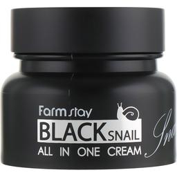 Крем для обличчя FarmStay All-In-One Black Snail Cream з муцином чорного равлика 100 мл
